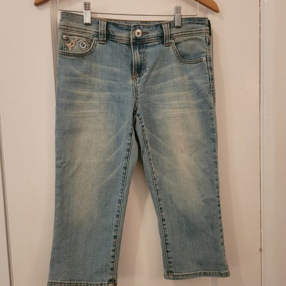 3/$20 Inc Denim faded crop jeans - Picture 2 of 11